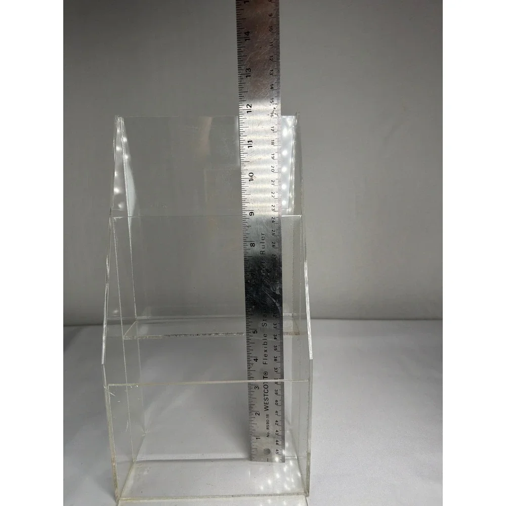 TIERED 2 Tier Display Stand Unisex OS Clear GOOD